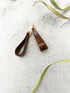 Brown Zipper Pull 1 Pair NTN00085